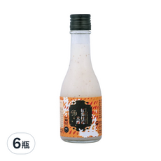 菇王 紅藜桂花米釀 200ml，嚴選台灣紅藜與圓糯米製成，不含化學添加物, 6瓶