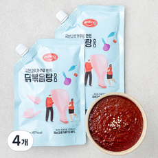 델링 국산고춧가루로 만든 닭볶음탕소스, 250g, 4개