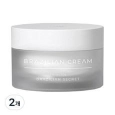 브라질리언시크릿 브라질리언왁싱 모이스처 크림, 50g, 2개