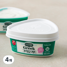 서울우유 더진한 그릭요거트 소프트, 100g, 1개입, 4개