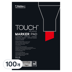 TOUCH 新韓華球馬卡貼組 75g, A4, 100個