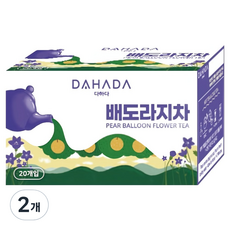 다하다 배도라지차, 1.2g, 20개입, 2개