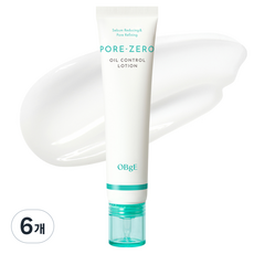 OBge 포어 제로 오일 컨트롤 로션, 70ml, 6개