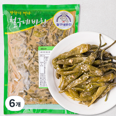 철구네 된장고추, 1kg, 6개