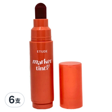 ETUDE 鮮嫩欲滴果汁唇筆 3.5g, 9 奶杏無花果, 6支