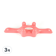 스파인 스트레칭 바, 3개, 핑크