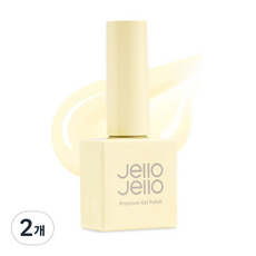 젤로젤로 프리미엄 젤 폴리쉬 젤네일 10ml, JJ-26 레몬파르페, 2개