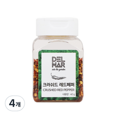 딜리셔스마켓 크러쉬드 레드페퍼, 40g, 4개