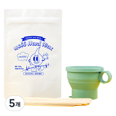 와브 셀프 왁싱 올인원 키트 블루아줄렌, 200g, 5개