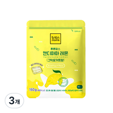 튼튼맘스 캔디마마 레몬 그릭요거트향 40p, 160g, 3개 - 맘스앱솔루트코코아