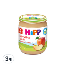 HiPP 喜寶 水果甜點副食品, 蘋果, 125g, 3個