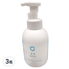 Clean Clean 淨淨 食器清潔皂 按壓瓶, 奶瓶/餐具專用, 椰子油/棕櫚油植物洗淨力, 500ml, 3瓶