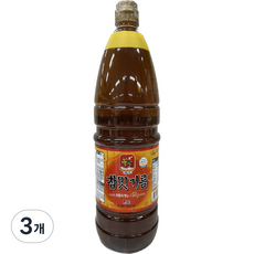 불로 참맛기름, 1.8L, 3개