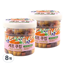 인네이쳐 셰프쿠킹 강아지 통간식 400g, 오리 + 당근 + 블루베리 혼합맛, 8개