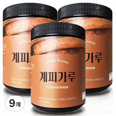 헬로우그린 계피 가루, 9개, 250g