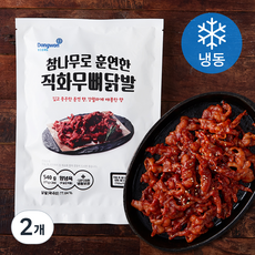 동원홈푸드 참나무로 훈연한 직화 무뼈닭발 2개입 (냉동), 540g, 2개