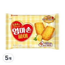 롯데제과 엄마손 파이, 254g, 5개