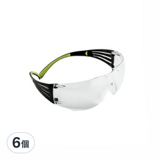 3M 防霧抗刮 安全護目鏡 紫外線濾光鏡, SF401, 6個