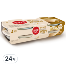 햇반 현미쌀밥, 210g, 24개