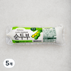 풀무원 소가 고소하고 탱글한 순두부, 350g, 5개