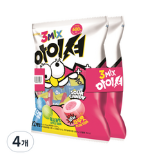 오리온 3MIX 아이셔, 4개, 276g