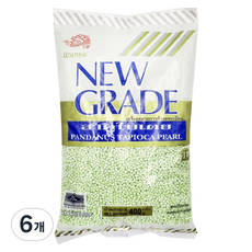 New Grade木薯粉 珍珠 綠色, 6個, 400g, 1件