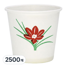 스완 꽃그림 소주컵 65ml, 5세트, 500개