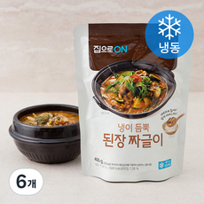 집으로온 된장 짜글이 (냉동), 400g, 6개