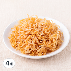 오징어 실채 간장볶음, 300g, 4개