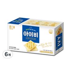 아이비 크래커, 155g, 6개