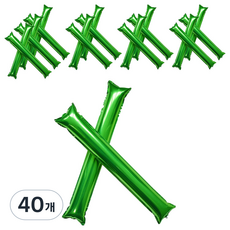 Akako愉快應援棒氣球, 40個, 綠色