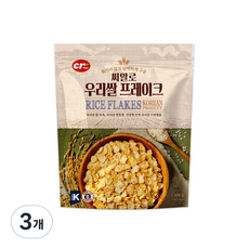 씨알로 우리쌀 프레이크 대용량, 1.5kg, 3개