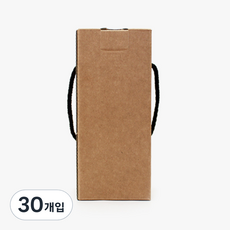 [패키지훼손 할인] 병도매닷컴 500ml 유리병 포장 더치커피 디자인 박스, P500-1C, 30개입