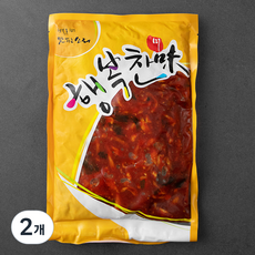 초록들 매실무말랭이 양념무침, 1kg, 2개