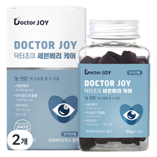 닥터조이 강아지 케어 영양제, 70정, 눈물개선/눈건강, 2개