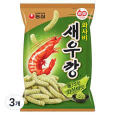 새우깡 농심 와사비, 70g, 3개