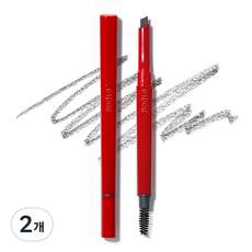 에스쁘아 더브로우 이지 쉐이핑 펜슬 0g, 2호 쿨 그레이, 2개