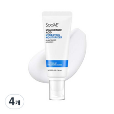 클린스토리수애 히알루론산 하이드레이팅 모이스처라이저, 60ml, 4개
