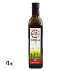 팜투마켓 현미유, 4개, 500ml