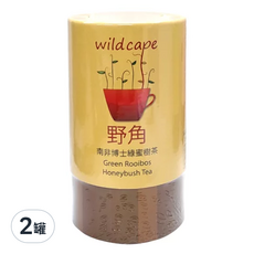 wild cape 野角 南非博士綠蜜樹茶, 2.5公克x40茶包, 2.5g, 40入, 2罐
