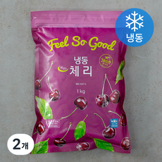 체리 (냉동), 1kg, 2개