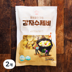 쿡탁 감자수제비 2~3인분, 400g, 2개