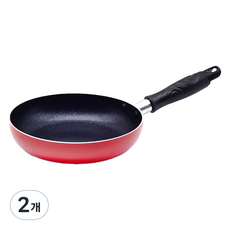 유진 토스코 4중 코팅 베이직 프라이팬, 18cm, 2개