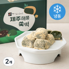 김재규우리떡연구소 제주해풍 쑥떡 20입 (냉동), 800g, 2개