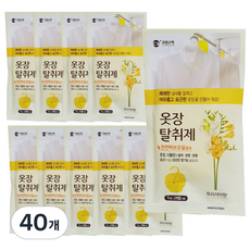 크린스타 옷장 탈취제 후리지아향, 4g, 40개