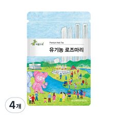 아름드레 유기농 로즈마리 삼각티백, 1.1g, 25개입, 4개