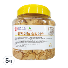 토호식품 튀긴마늘 슬라이스, 500g, 5개