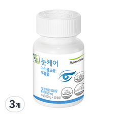 풀무원 눈케어 마리골드꽃 추출물, 3개, 15g
