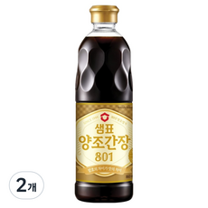 샘표 양조간장 801, 2개, 860ml