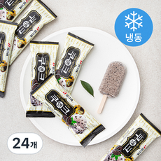 빙그레 쿠앤크 아이스크림 (냉동), 70ml, 24개